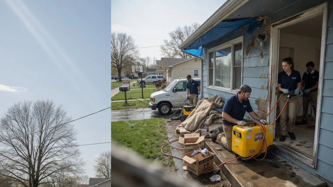 Basement Flood Cleanup in Amity, AR near me